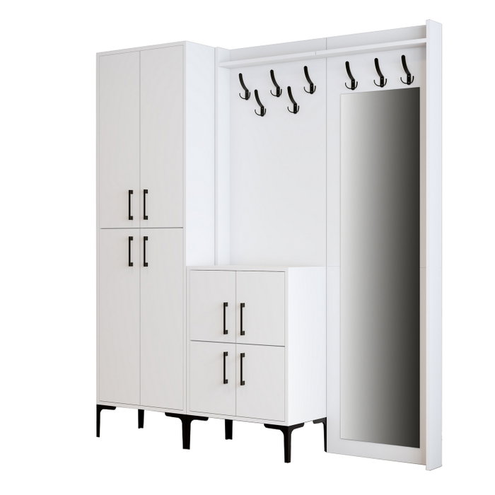 Hanah Home Berlin ABC - Blanco Hanah Home Berlin ABC - Blanco